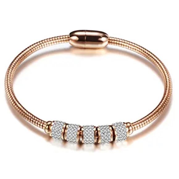Jewelry - Rose Gold Filled Cubic Zirconia Bracelet